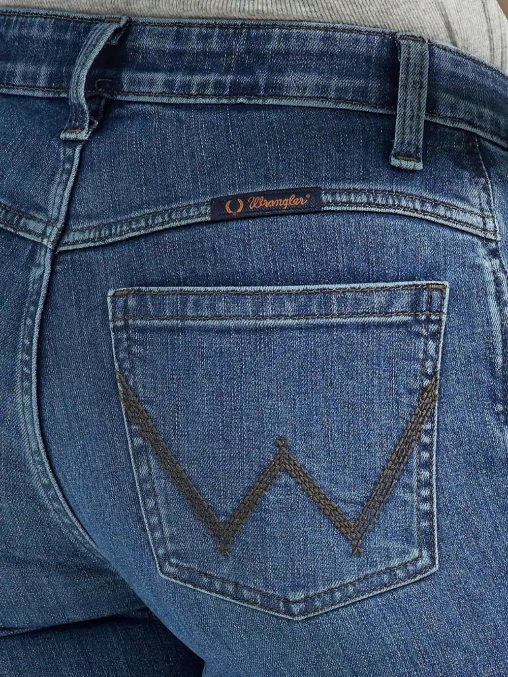 Wrangler Willow Riding denim boot cut denim Jeans size 3 x 32 - Picture 3 of 10